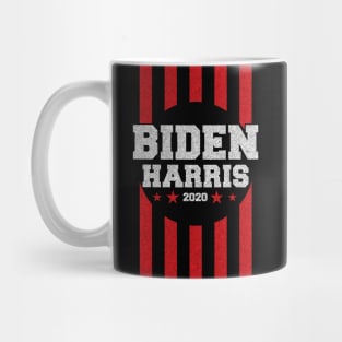Red US flag stripes Biden & harris 2020 political gifts Mug